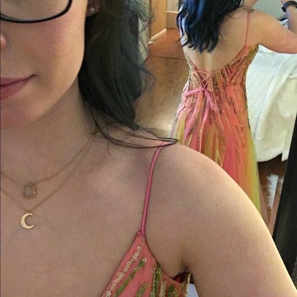 Custom prom/formal dress - pink fairy style - Picture 3 of 8